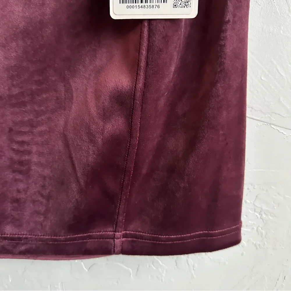 NWT Lululemon Scuba HighRise Mini Skirt Velvet in Garnet Sz S - Picture 6 of 15